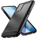OnePlus Carbon Shield TPU калъф за OnePlus Nord N200 - Черен KP24723