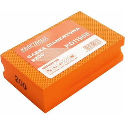 Kraft&Dele Diamantová brusná houba P200, KD11968