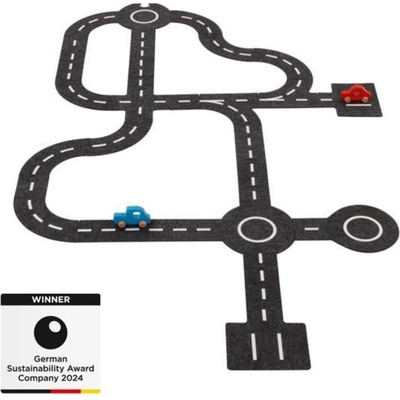 GOKI Podlahové obrysové Silnice 30 dílků