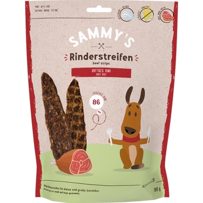 BOSCH SAMMY’S Beef Strips Hovädzie prúžky 190 g