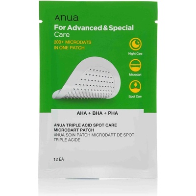 ANUA Triple Acid Spot Care Microdart Patch 12 ks