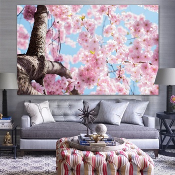 Vivid Home Декоративни панели Vivid Home от 1 част, Пролет, PVC, 150x100 см, №0924