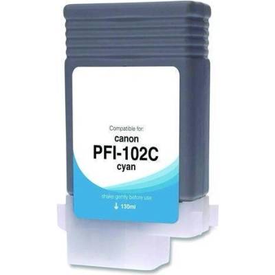 Compatible Мастилница Canon PFI-102 C Съвместима 130 ml