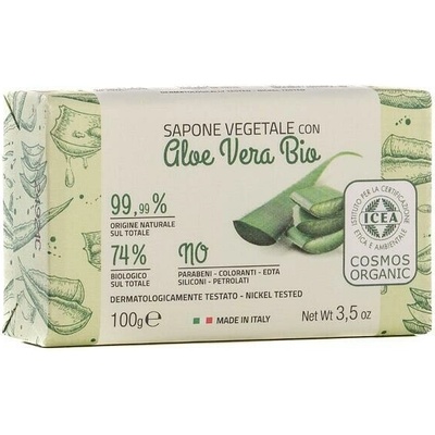Iteritalia prírodné rastlinné mydlo s BIO Aloe Vera 100 g