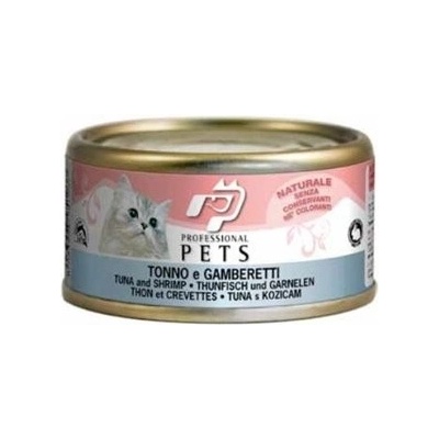 Professional Pets Naturale Cat tuniak a krevety 70 g