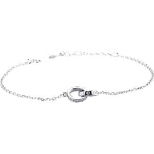 Silenti Jewelry Сребърна гривна "Един за Друг