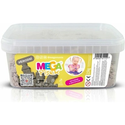 Megamánia MEGApiesok prírodný 2,5 kg