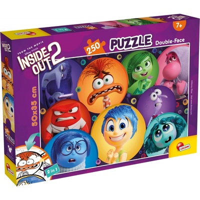 Lisciani Двулицев пъзел Lisciani - Inside Out 2, 250 части (LI109807)