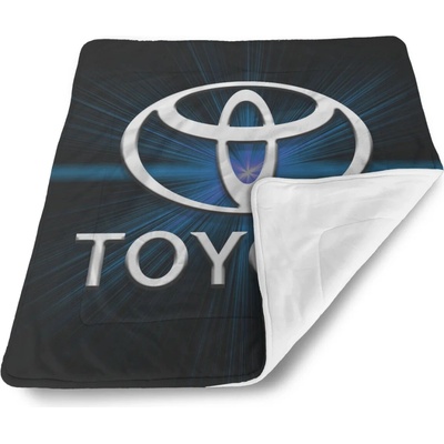 Sablio Detská deka pre bábätko Toyota Blue Glow