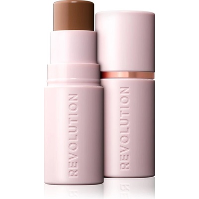 Makeup Revolution Skin Silk Bronzer Stick krémový bronzer v tyčince Sunkissed 4,5 g