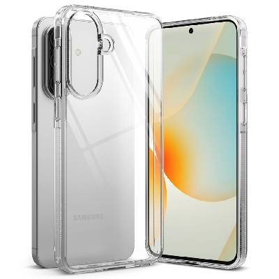 Удароустойчив твърд кейс за Samsung Galaxy A57 5G от Ringke Fusion - Clear (8800328817890)