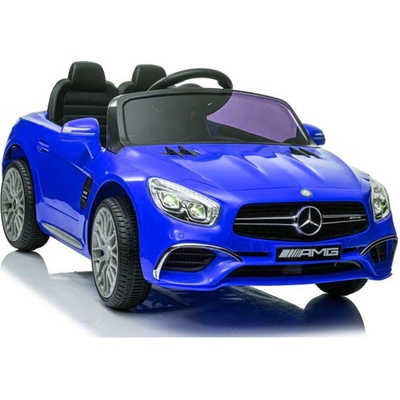 Lean Toys elektrické auto Mercedes SL65 S LCD lakované modrá