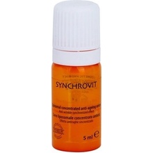 Synchroline Synchrovit C lipozomální sérum proti stárnutí pleti 6 ks 10% Pure Vitamin C + SOD + Zinc; Anti Wrinkle Synchronized Effect 6 x 5 ml