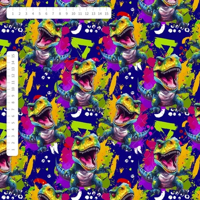 Softshell barevný T-rex by MIMI