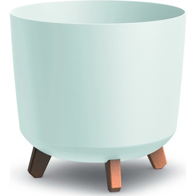 PROSPERPLAST Kvetináč GRACIA TUBUS 29,8cm biely