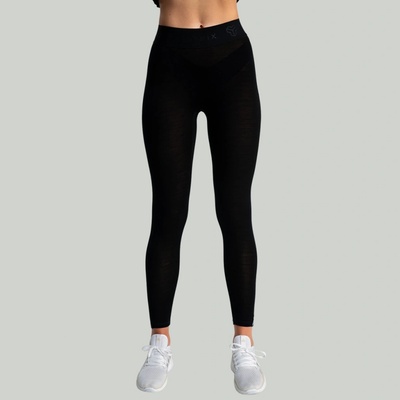 STRIX dámske legíny MERINO I Black