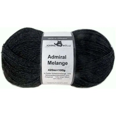 Schoppel wolle Admiral Melange 9093M Schwarzmelange