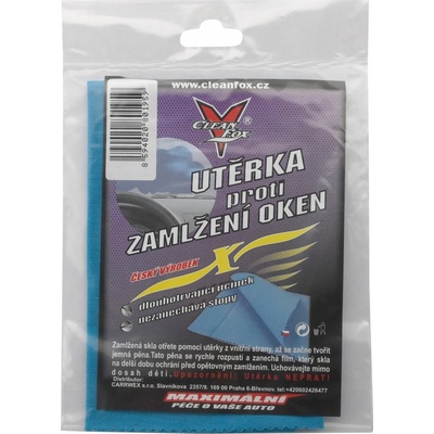 Cleanfox Utěrka proti zamlžení oken