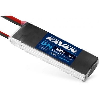 KAVAN Li-Po 1800mAh/7.4 V 40/80C 13,2Wh – Zboží Dáma