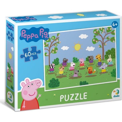 DODO Prasátko Peppa Zábava na sluníčku 60 dielov