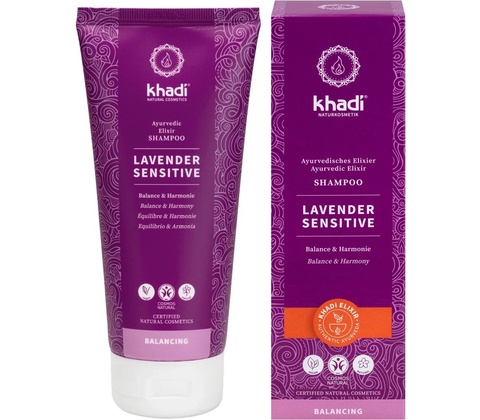 Khadi Elixir Shampoo Levandule Sensitive 200 ml