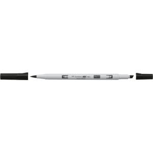 Tombow Маркер алкохолен ABT PRO Dual четка N15 черен (ABTP-N15)