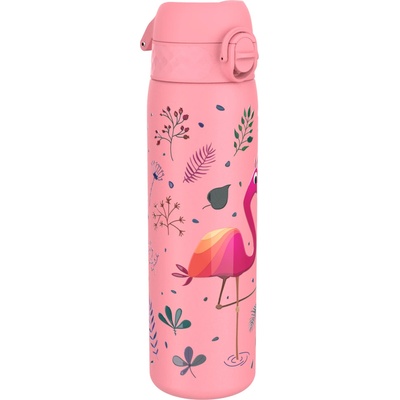 ion8 Leak Proof nerezová láhev Flamingo 600 ml