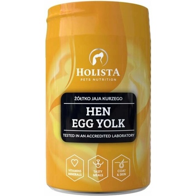 Holista Hen egg yolk doplňky stravy pro psy a kočky 120 g