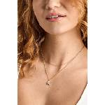 Fossil колие дамско от неръждаема стомана седефно Sutton (JF04969710)