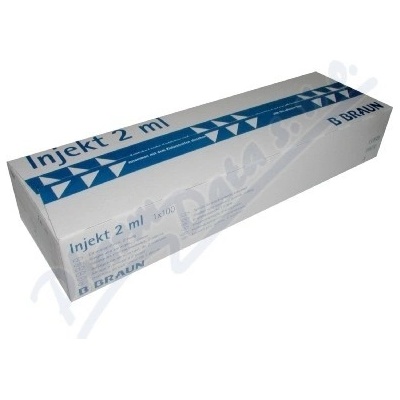B. Braun Injekt 2 ml Luer 100 ks 4606027V
