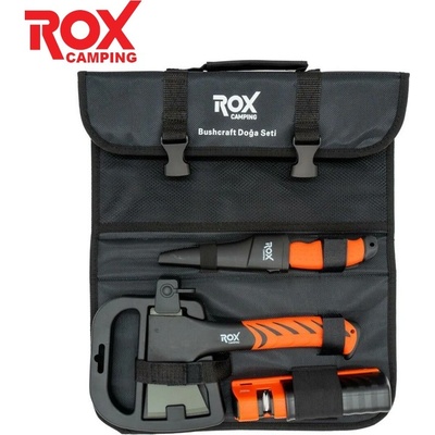 ROX Camping Комплект за къмпинг и бушкрафт - 4 части / roxcamping 153camp0172 / (rox 153camp0172)