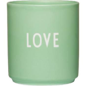 Design Letters Чаша халба Favourite Love светлозелена (10101002GRNBLLOVE)