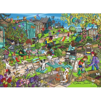 Ravensburger Záhradka pri mori 500 dielov