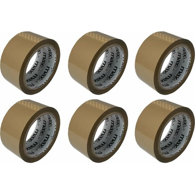 Maxpack Lepící páska 48 mm x 45 m hnědá Economy