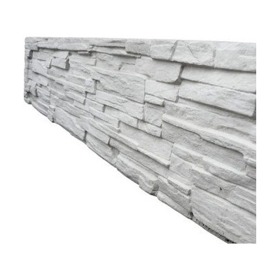 Panel betonový EXCLUSIVE jednostranný 2000 x 400 x 40 mm, štípaný kámen, přírodní, balení 1 ks