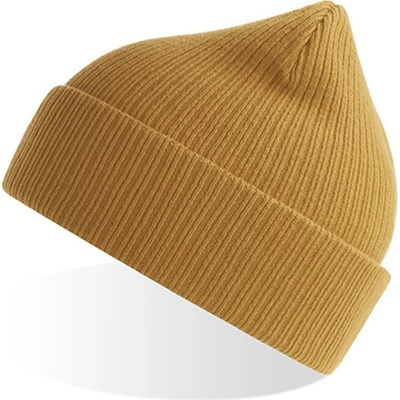 Atlantis Nelson beanie pletená čepice AT116 Mustard