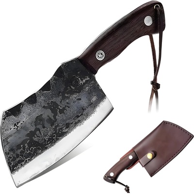 HARAHU Кухненски Сатър ik-19961 - Кафяв / С калъф kp19961 (ik-19961)