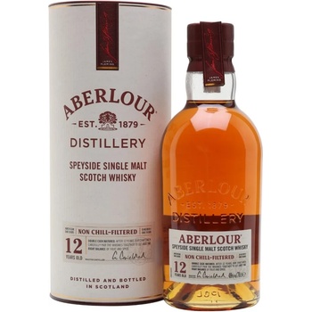 Image 1 of ABERLOUR 12 YO Non Chill-Filtered - малцово шотланско уиски 700ml