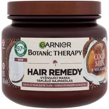 Garnier Botanic Therapy Cocoa Milk & Macadamia Hair Remedy подхранваща маска за суха и много суха коса 340 ml за жени