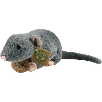 Rappa Плюшена играчка Rappa Еко приятели - Сиво мишле, 21 cm (242692)