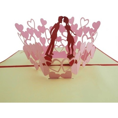 3D blahoželanie - Valentín - pár