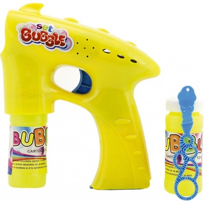 Bublifuková pistole s náplní žlutá