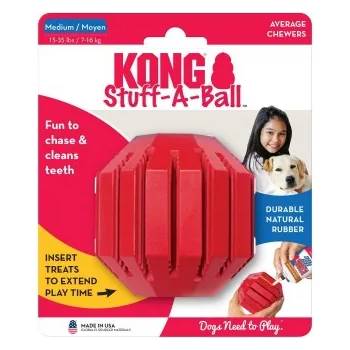 Image 1 of KONG Stuff-A-Ball Medium - играчка за куче от гума - САЩ - KS2E