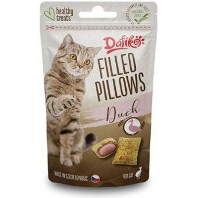 Dafiko plnené vankúše pre mačku kačica 40 g