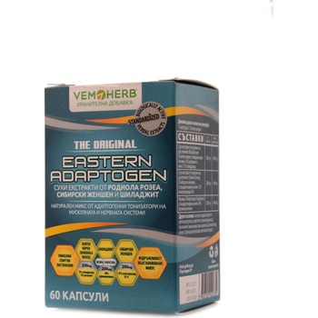 VemoHerb Eastern Adaptogen 60 kapsúl