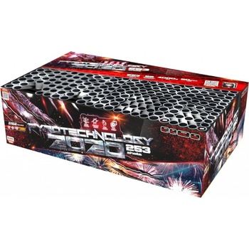 Pyrotechnology Kompaktní ohňostroj 253 ran 25 30 mm 2020
