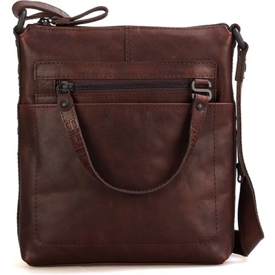 Spikes & Sparrow dámské tmavě crossbody hnědé