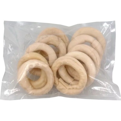 Rasco Дъвчащ пръстен за кучета, бял 8, 9 см, 10 бр