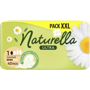 Naturella Ultra Normal дамски превръзки с крилца и деликатен аромат 40 бр за жени