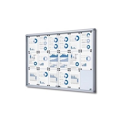 Jansen Display vitrína SC SL 18 x A4